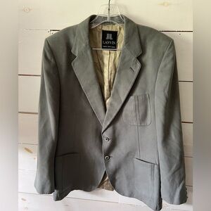 Lanvin Gray Suede Men's Blazer, Paris/New York, see photos, EUC